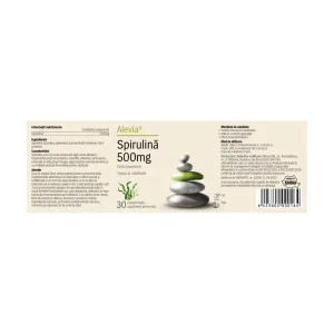 Spirulină 500mg - Alevia
