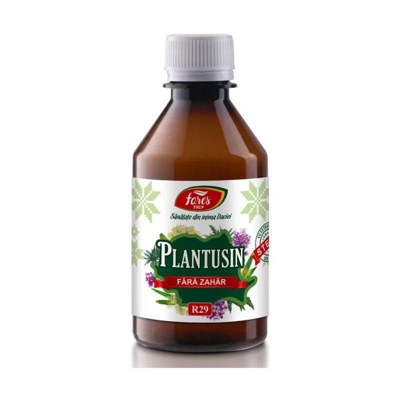 Sirop plantusin pentru diabetici X FAR - Fares