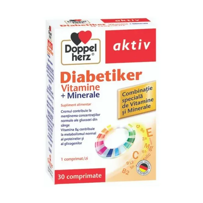 Vitamine si minerale Diabetiker Aktiv - Doppelherz