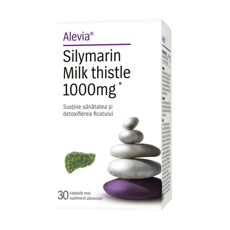 Silymarin Milk thistle 1000mg - Alevia