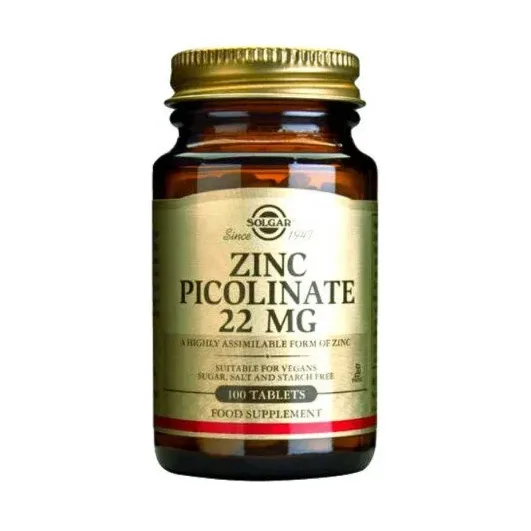 Zinc Picolinate 22 mg - Solgar