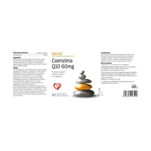 Coenzima Q10 60mg - Alevia