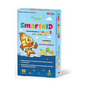 Smartkid cu Omega-3 si vitamina D - Naturalis