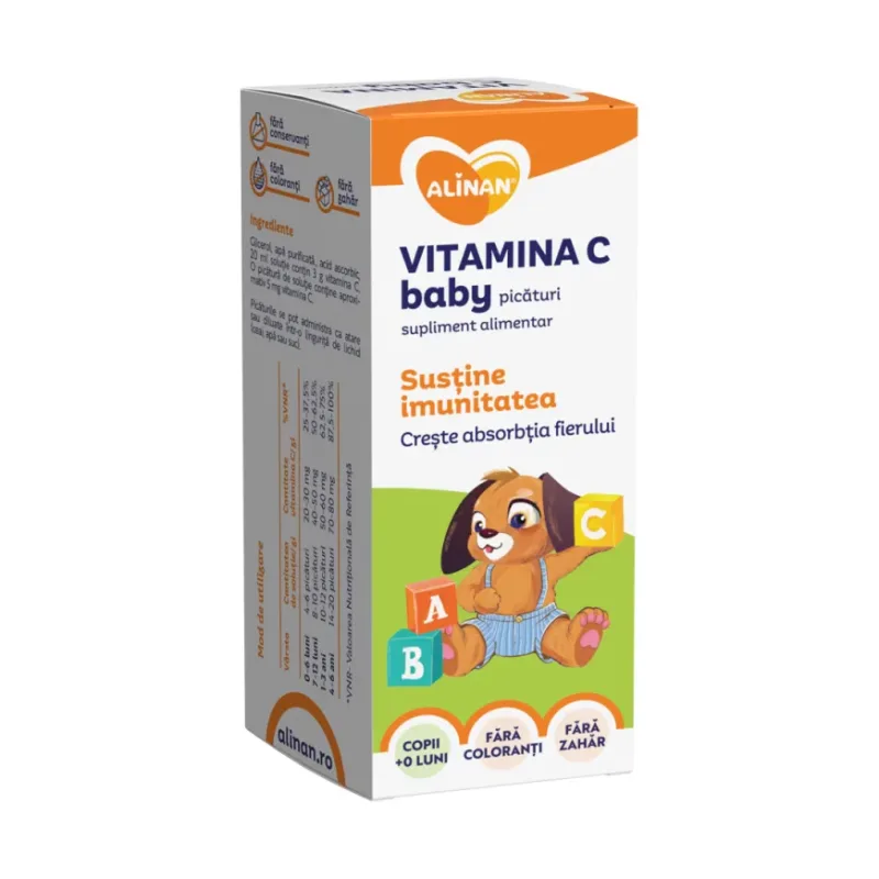 Vitamina C Baby picaturi - Alinan