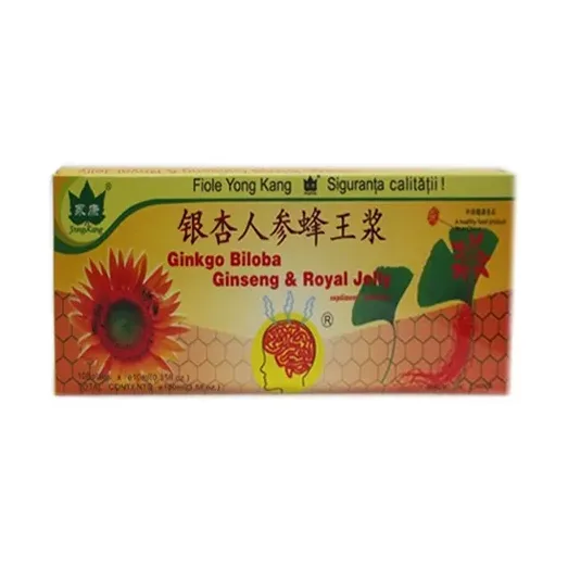Ginkgo Biloba Ginseng si Royal Jelly - Yong Kang