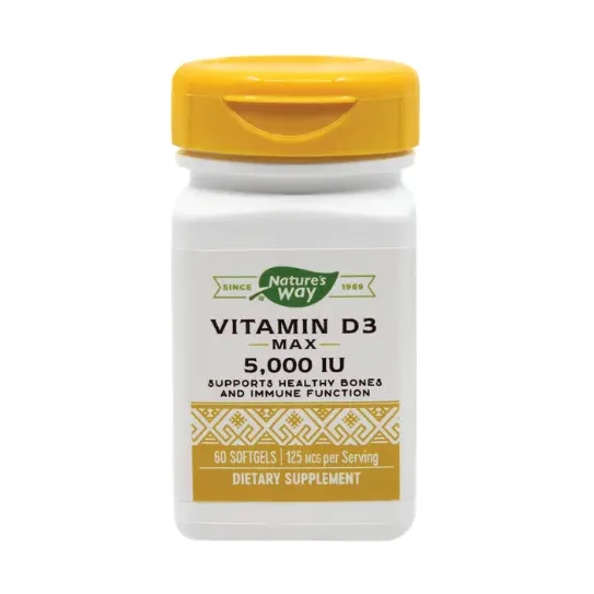 Vitamina D3 5000 UI Nature's Way - Secom