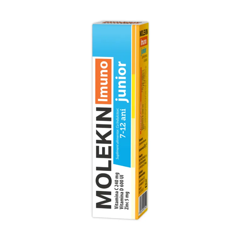 Molekin Imuno Junior 7-12 ani efervescente - Zdrovit