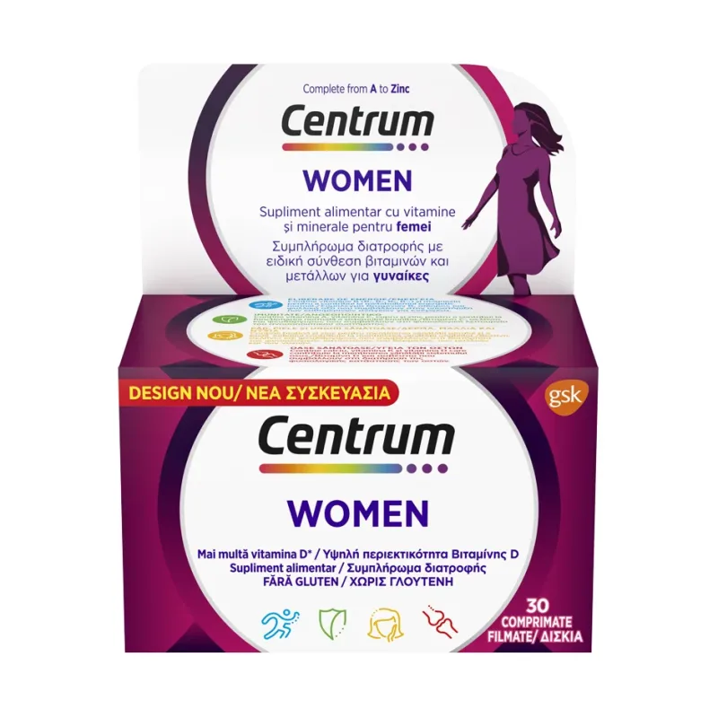 A la Zinc pentru femei - Centrum