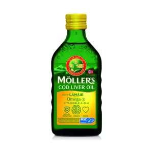 Ulei din ficat de cod cu aroma de lamaie - MOLLER'S