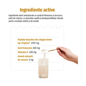 Colagen Peptide cu Acid hialuronic și Vitamina C - Alevia