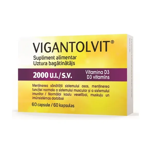 Vigantolvit vitamina D3 2000 UI - Catalent