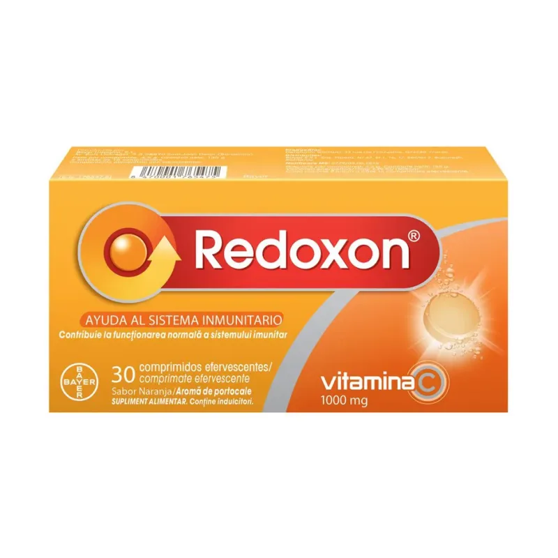 Vitamina C 1000 mg efervescente - Redoxon