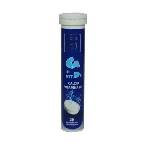Calciu + Vitamina D3 efervescente - Zdrovit