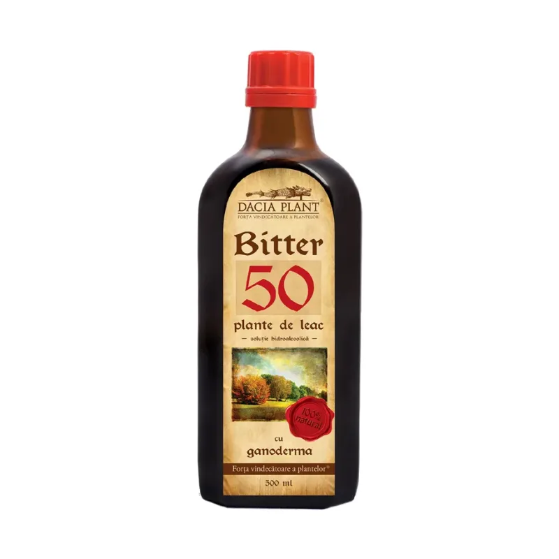 Bitter din 50 de plante cu Ganoderma - Dacia Plant