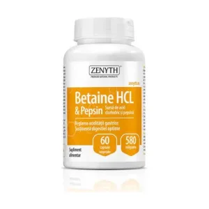 Betain HCL & Pepsin 580 mg - Zenyth