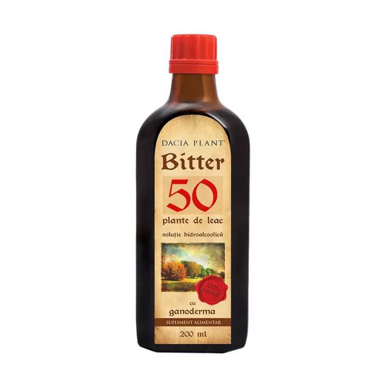 Bitter din 50 de plante cu Ganoderma - Dacia Plant