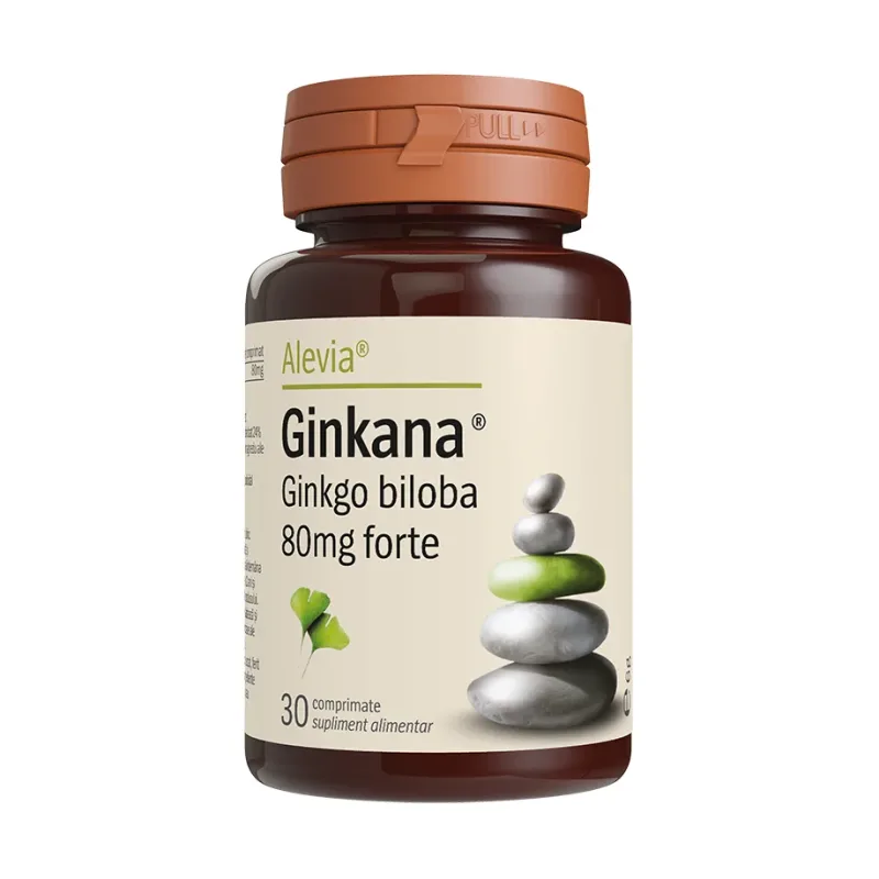 Ginkana Ginkgo biloba 80mg forte - Alevia