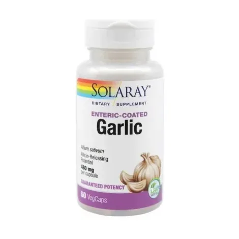 Garlic (Usturoi) 500 mg Solaray - Secom