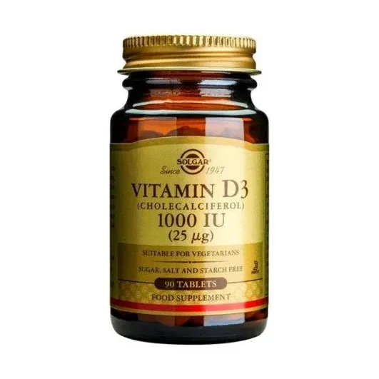Vitamina D3 1000 UI - Solgar