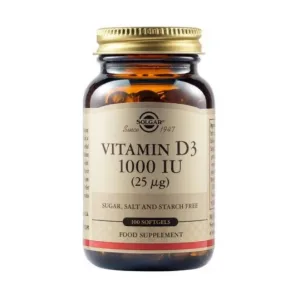 Vitamin D3 1000 UI 25 mcg - Solgar
