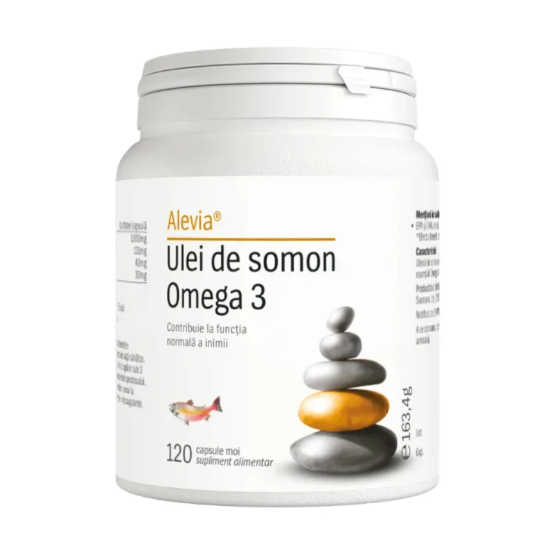 Ulei de somon Omega 3 - Alevia