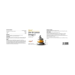 Ulei de somon Omega 3 - Alevia