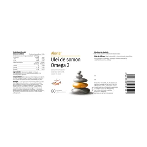 Ulei de somon Omega 3 - Alevia