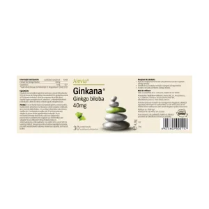Ginkana Ginkgo biloba 40mg - Alevia