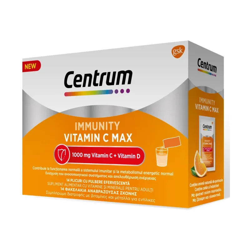 Immunity Vit C Max Pulbere - Centrum