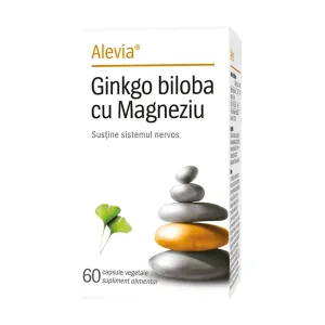 Ginkgo biloba cu Magneziu - Alevia