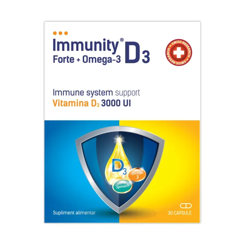 Immunity Forte D3 + Omega-3 - MBA Pharma