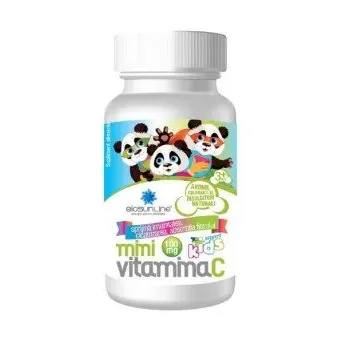 Mini Vitamina C 100 mg pentru copii - BioSunLine