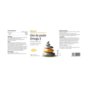 Ulei de pește Omega 3 - Alevia