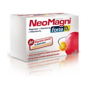 forte D3 magneziu natural 2000UI D3 - Neomagni