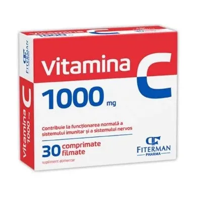 Vitamina C 1000 mg filmate - Fiterman