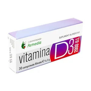 Vitamina D3 2000UI - Remedia