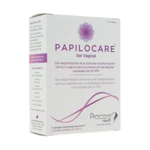 Gel vaginal Papilocare 7 canule cu doza unica - Gedeon Richter