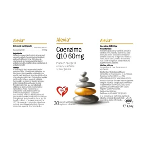 Coenzima Q10 60mg - Alevia