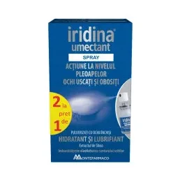 Spray umectant pentru ochi uscati si obositi Iridina 10 + - Montefarmaco