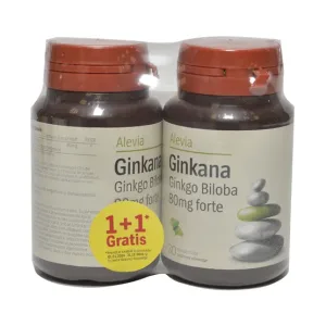 GINKANA Ginkgo biloba forte 80 mg pachet - Alevia