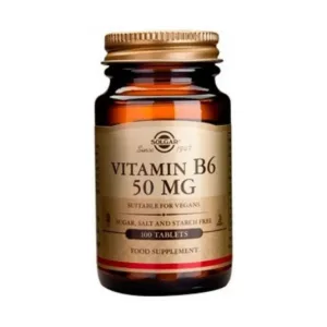 Vitamina B6 50 mg - Solgar