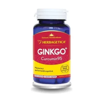 Ginkgo + Curcumin 95 - Herbagetica