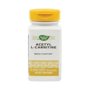 Acetyl L-Carnitine Natures Way 500 mg - Secom