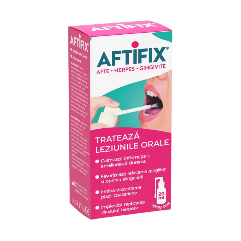 Aftifix spray oral - Fiterman Pharma