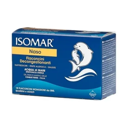 Picaturi sterile Isomar Hypertonic 5 ml - Euritalia