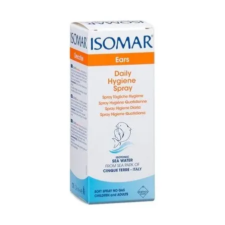 Spray cu apa de mare pentru igiena urechilor Isomar - Euritalia