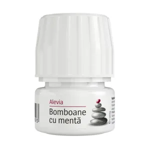 Bomboane cu mentă masticabile - Alevia