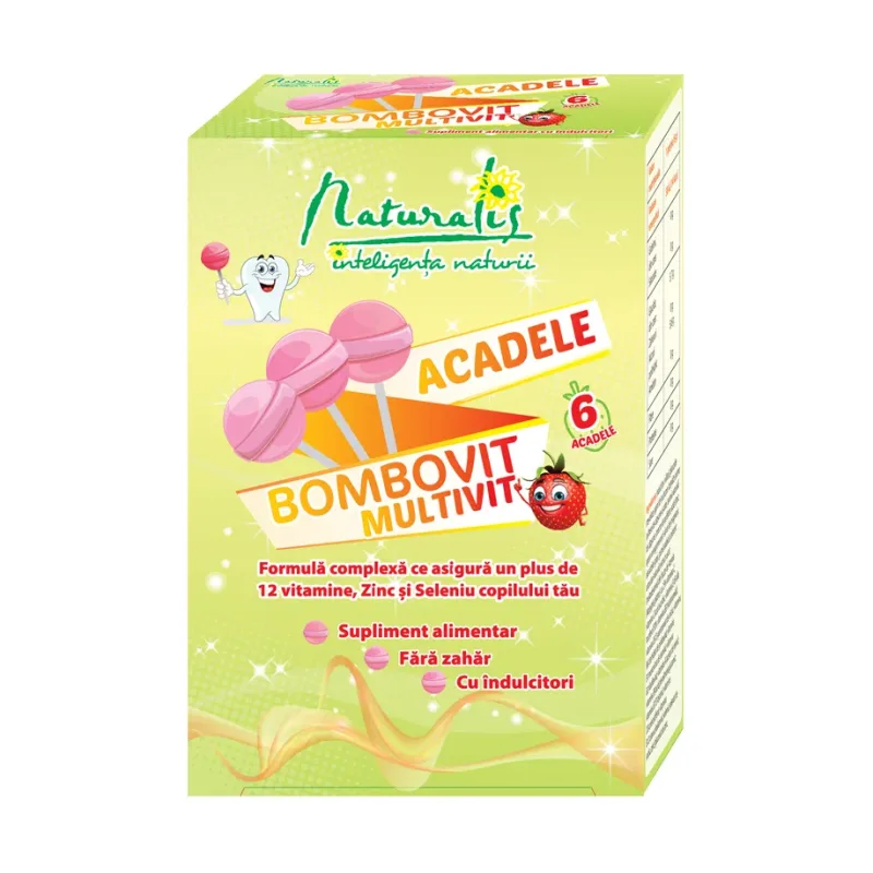 Bombovit Multivit 6 acadele - Naturalis