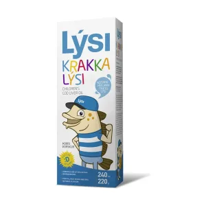 Ulei din ficat de cod copii - Lysi