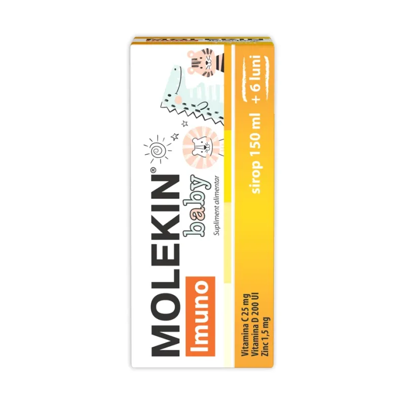Molekin Imuno Baby 1-3 ani solutie - Zdrovit